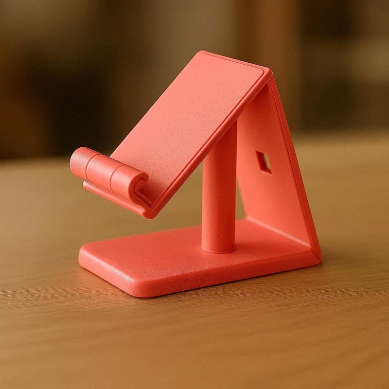 Support de Téléphone avec Passage pour Câble – Plastique