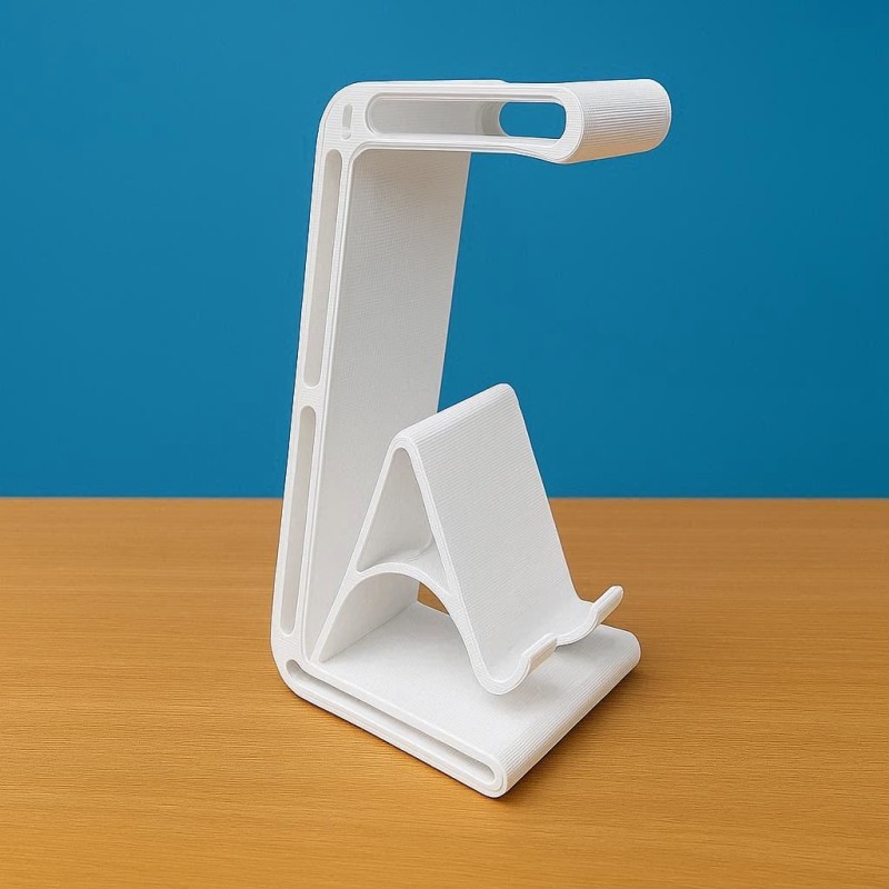 Support universel pour casque et téléphone